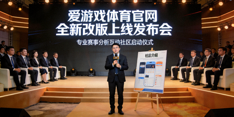 爱游戏体育官网全新改版上线发布会现场 - 专业赛事分析互动社区启动仪式