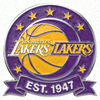 洛杉矶湖人队队徽 - NBA历史豪门篮球俱乐部标志