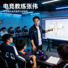 电竞教练张伟指导照片 - 专业战队战术指导与训练师