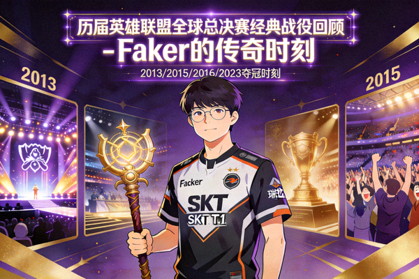 历届英雄联盟全球总决赛经典战役回顾 - Faker的传奇时刻