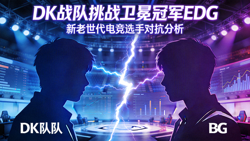 DK战队挑战卫冕冠军EDG - 新老世代电竞选手对抗分析